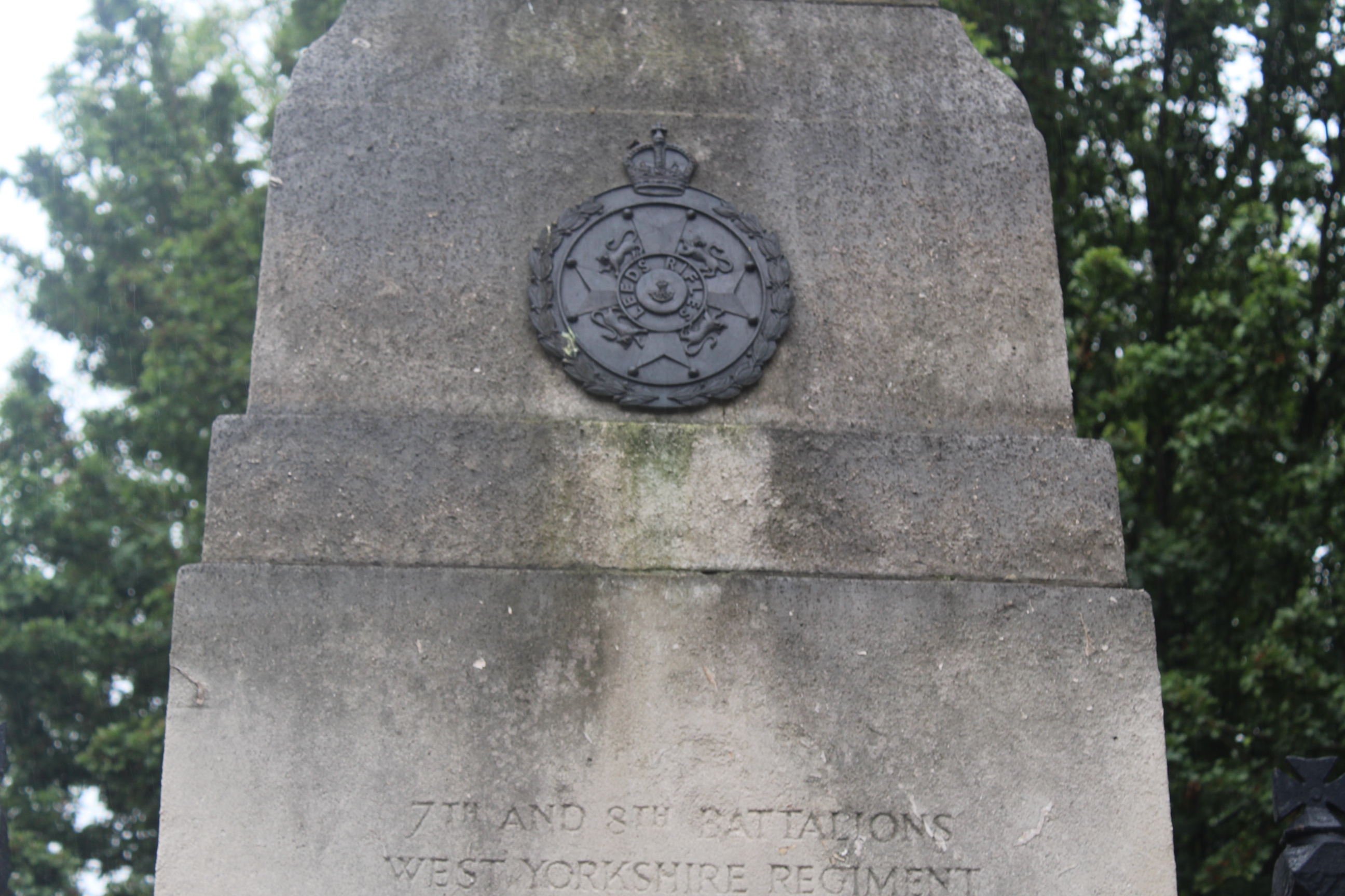Leeds Rifles War Memorials Online